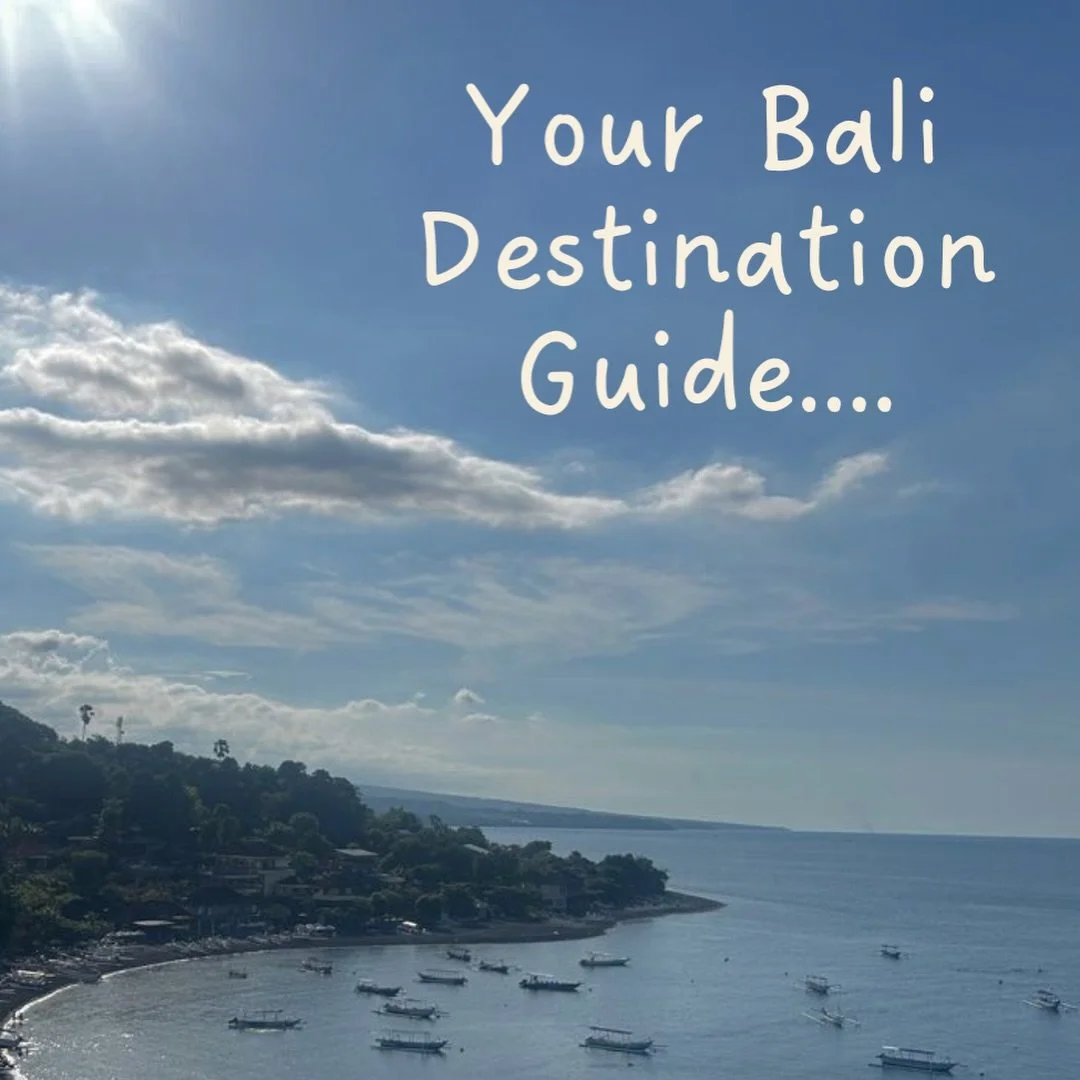 Not sure where to stay in Bali? Here&rsquo;s our quick destination guide 👇

🌿 Looking for peace, nature and a slower pace? Head to Ubud.

🤿 Love scuba diving and snorkelling? Amed is your paradise.

⛰️ Chasing mountain views and cooler temperature