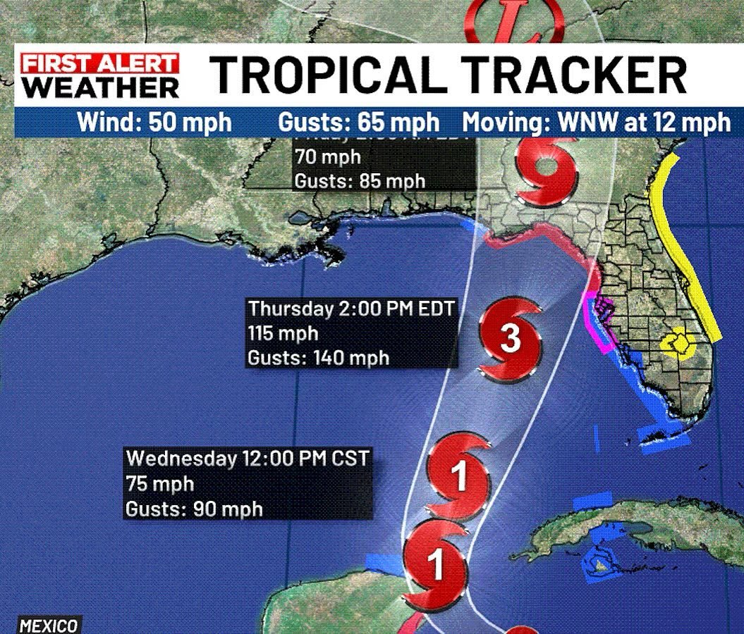 CLOSED on Wednesday, 9/25, and Thursday, 9/26. This pause allows our dedicated team and their families to prepare and prioritize their safety.

As of 5 p.m. on 9/24, the current track of the storm is depicted above. We&rsquo;re bracing for strong win