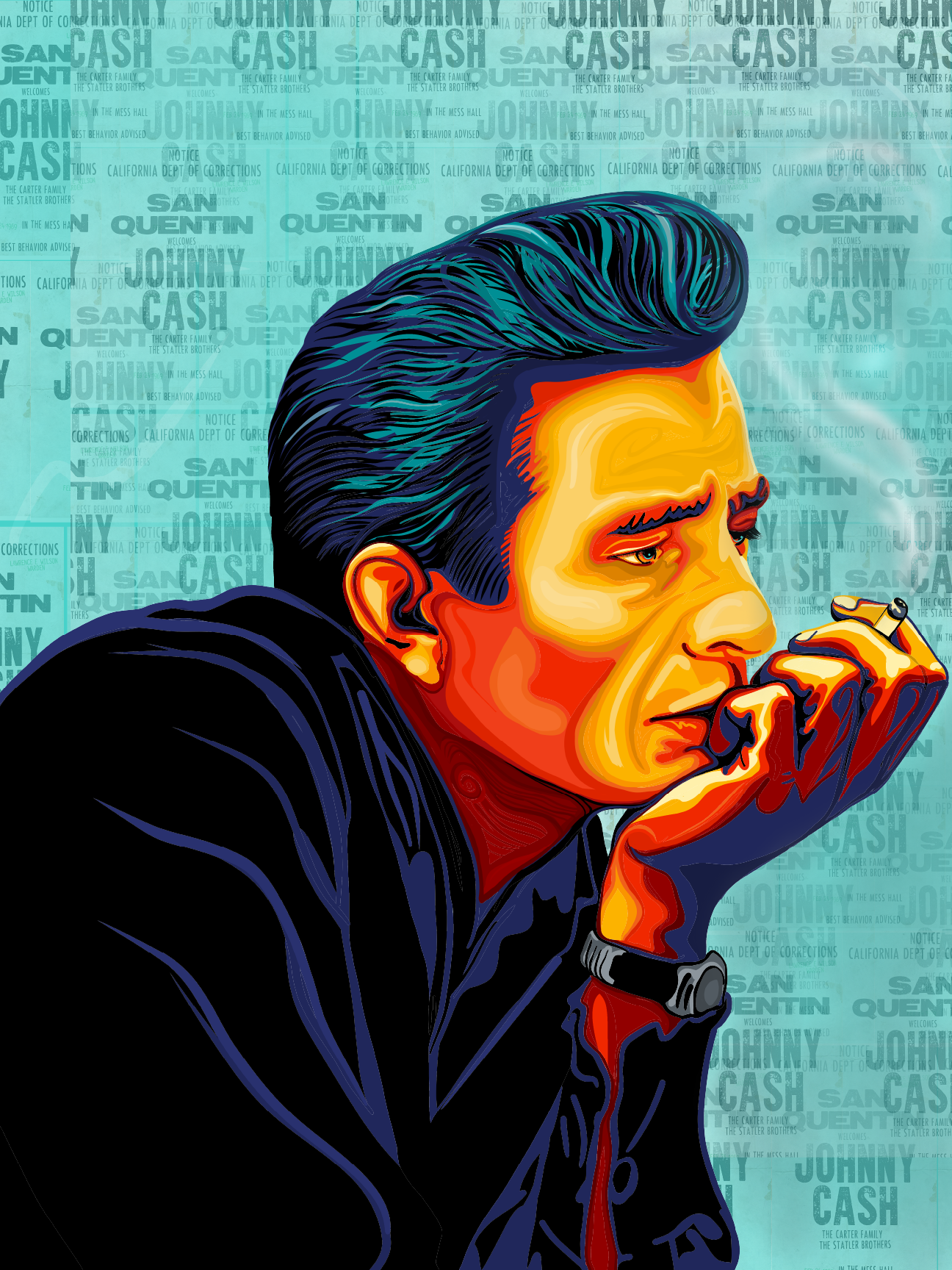 Cash Archival Print