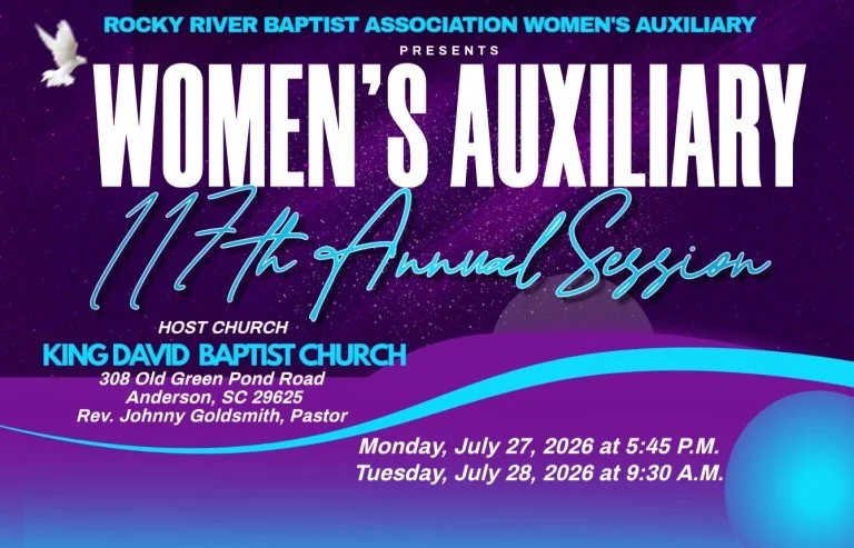 117th Annual Session of the Women’s Auxiliary to the Rocky River Baptist Association