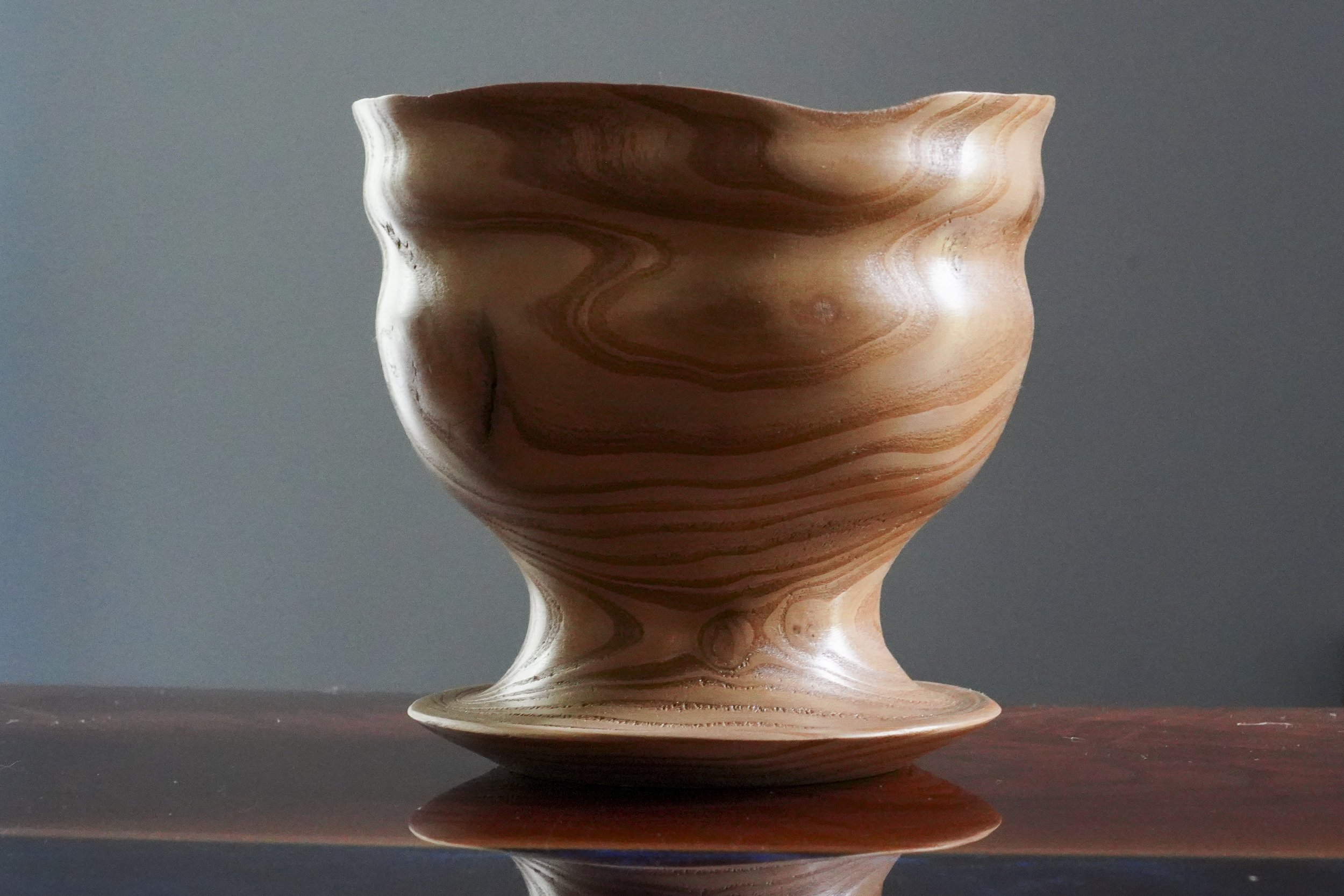 Hand Turned Wooden Bowl