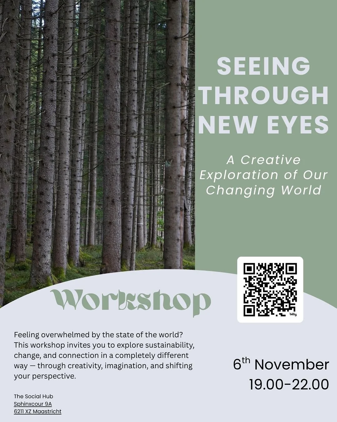Have you ever felt overwhelmed by the state of the world, climate change, endless crises, the feeling that things are moving too fast to grasp?

What if, instead of trying to solve it all, you could explore it differently, through creativity, imagina