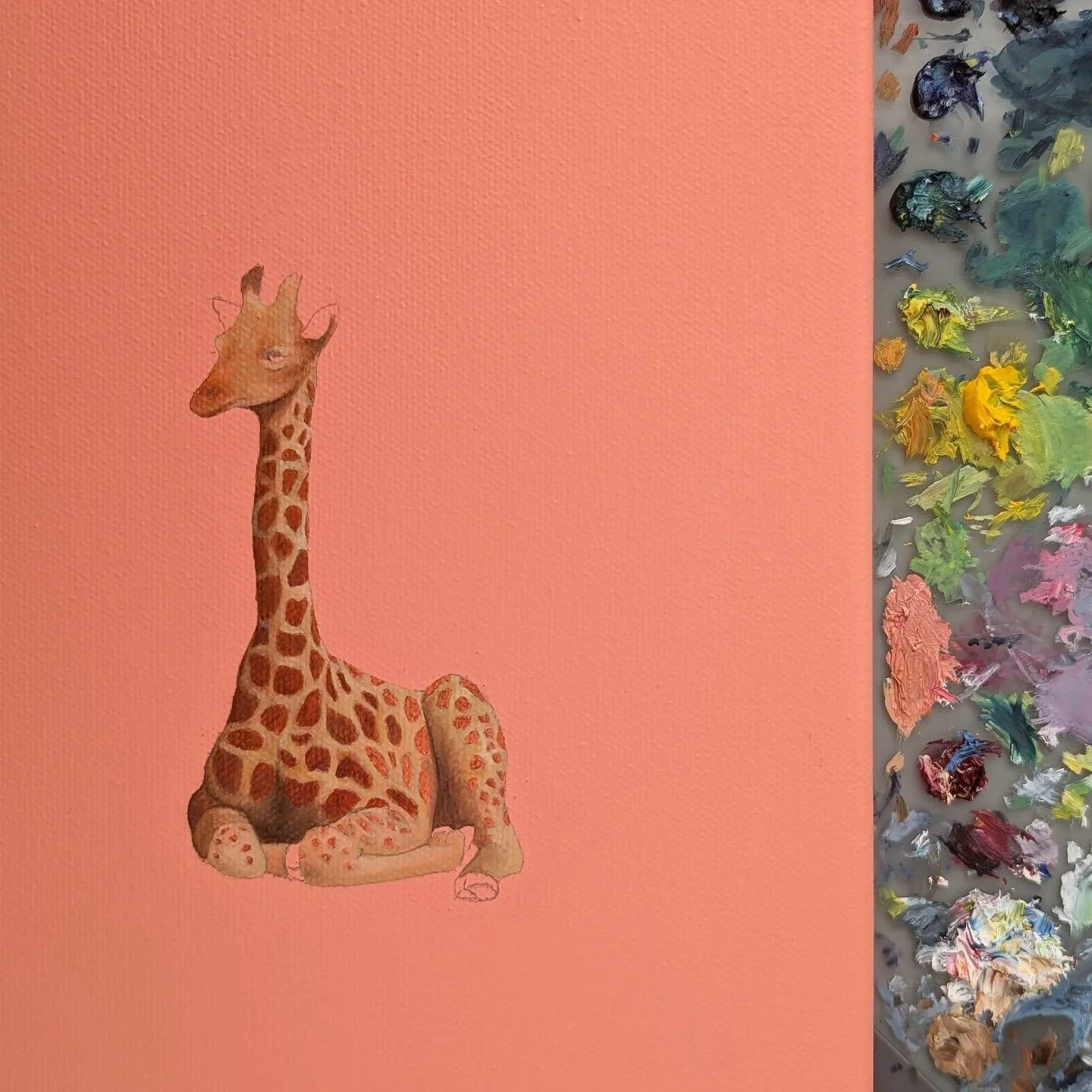 There's a reason I don't paint giraffes very often... But they always look so good once they're finished! 🦒
.
.
.
#giraffe #giraffes #wildlife #wildlifeconservation