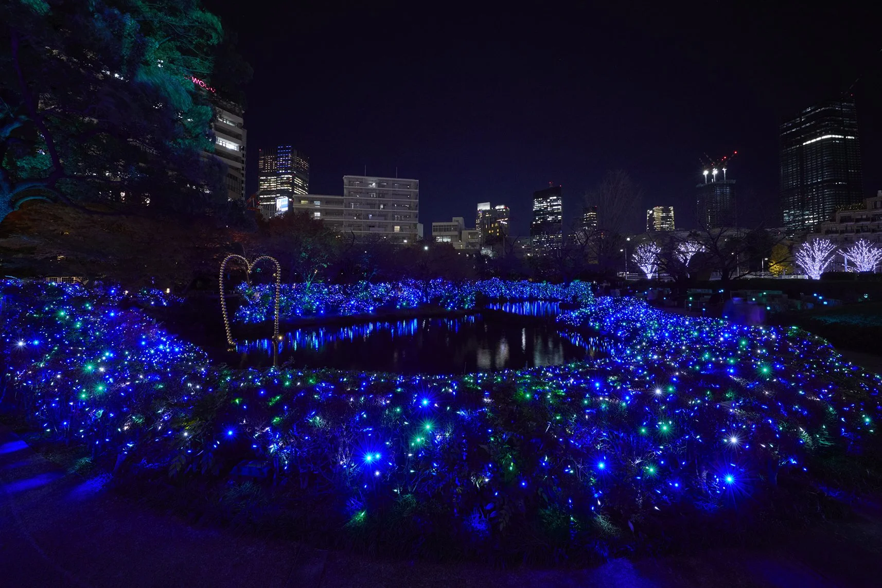 六本木ヒルズクリスマス2022 / 毛利庭園 イルミネーション