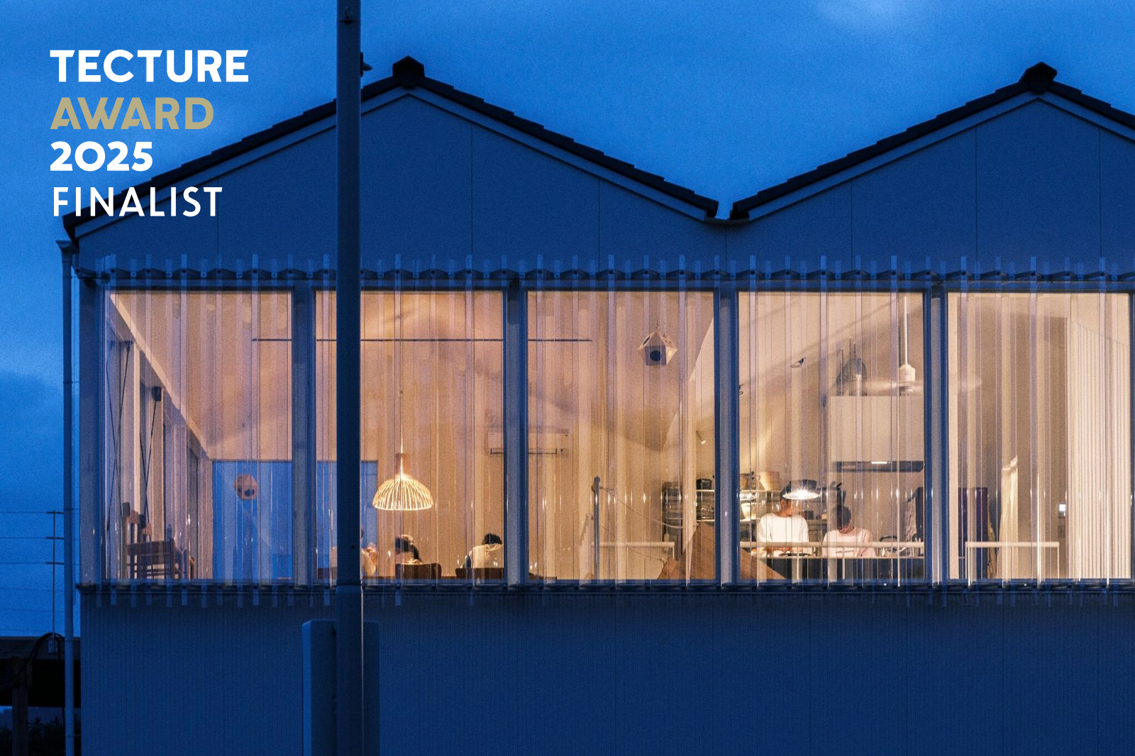 Zig Zag House and Hut がTecture Award 2025のファイナリストに残りました