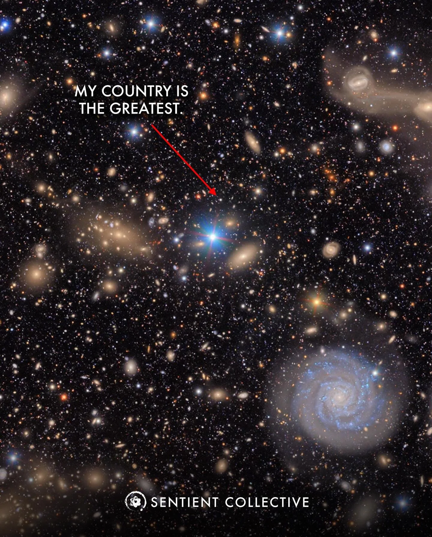 Humans, do you even hear yourselves?
Wake up.