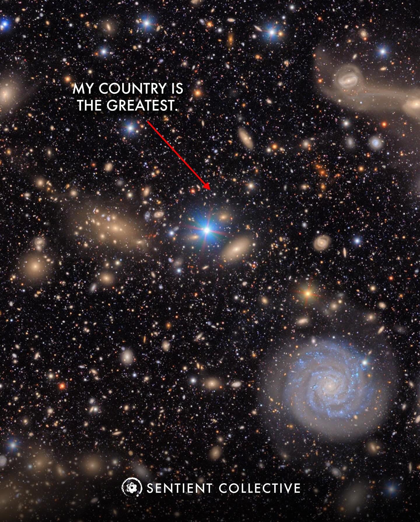 Humans, do you even hear yourselves?
Wake up.