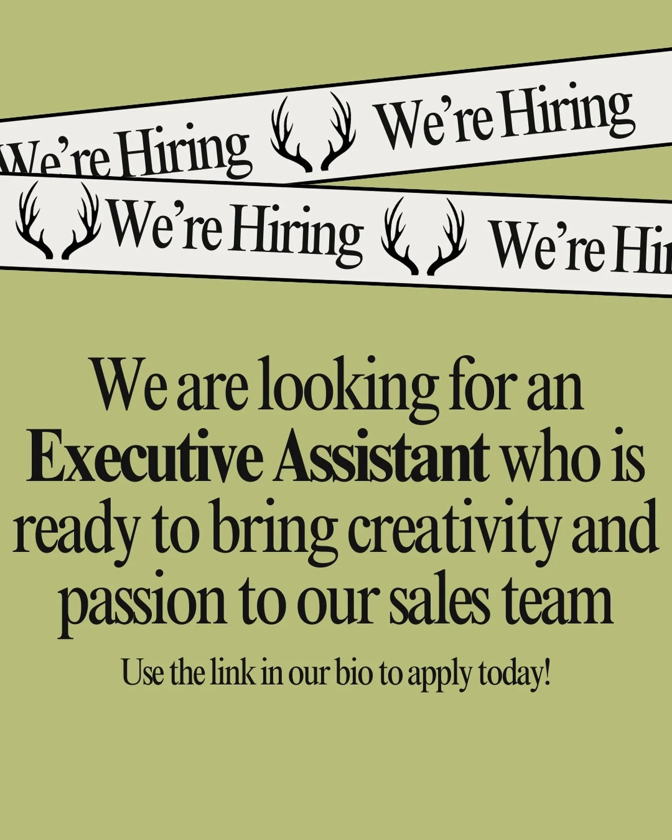 We are adding to our team! 👏🏼
&bull;
Are you a proactive, friendly, persuasive person? Do you love to move fast and juggle several projects? Are you known for producing excellent, polished work? Do you enjoy ensuring that every client has a complet