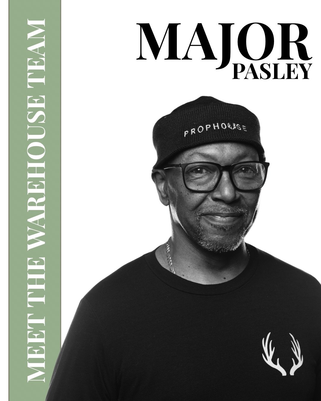 MEET THE TEAM ✨Warehouse Edition✨ Today&rsquo;s crew member; Major Pasley, one of our Warehouse/Delivery Crew members!

The definition of the &ldquo;strong and silent type&rdquo; is Major! He offers so much to the team and his work ethic shines throu