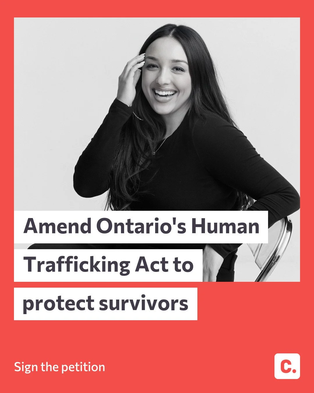 Petition: Amend Ontario’s Human Trafficking Act 