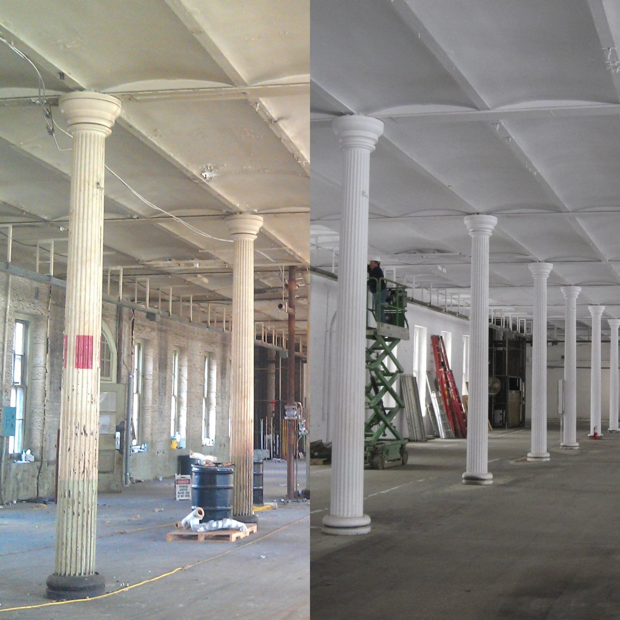 IITI Group performs mold removal and application of mold-resistant coatings to prevent future growth.