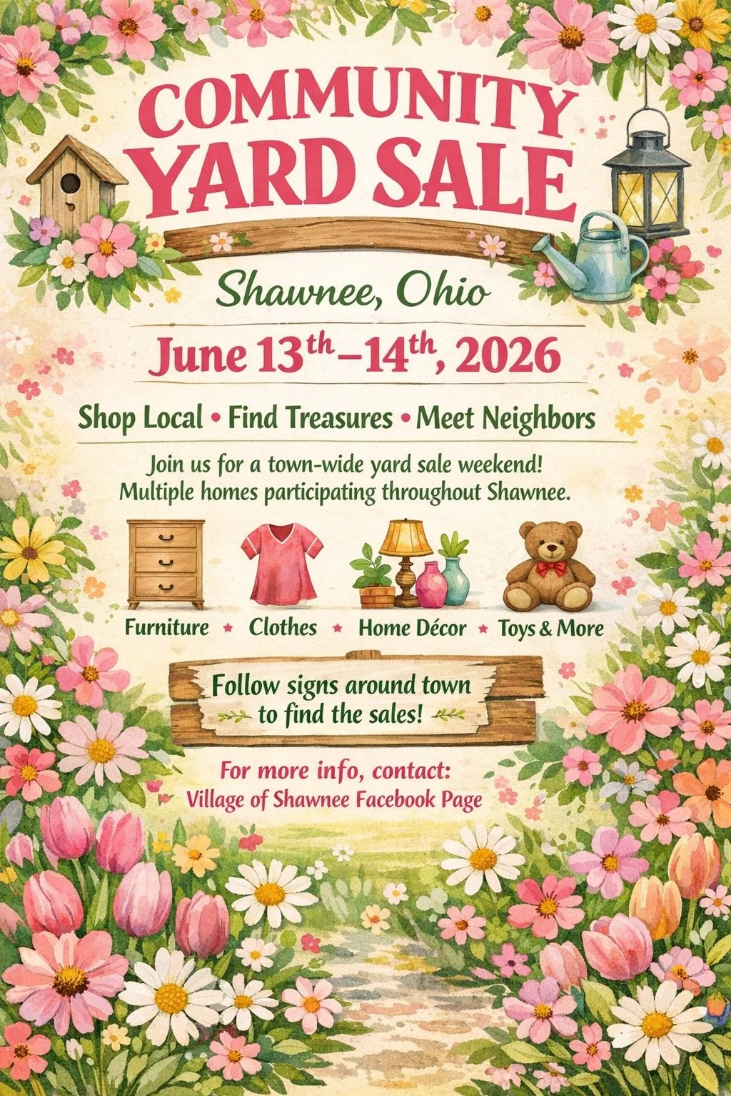 Shawnee Community Yard Sale