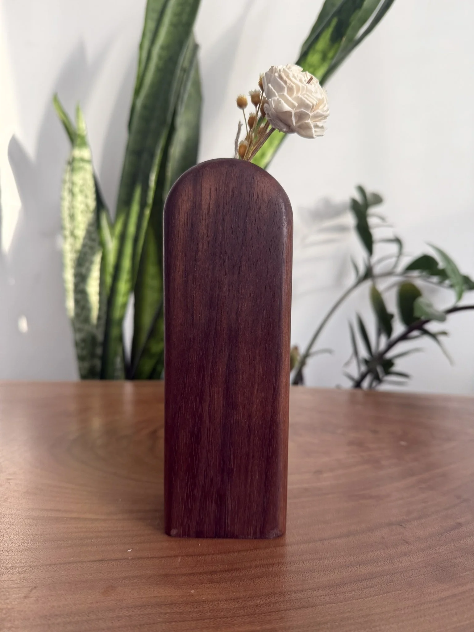 Wooden Vase