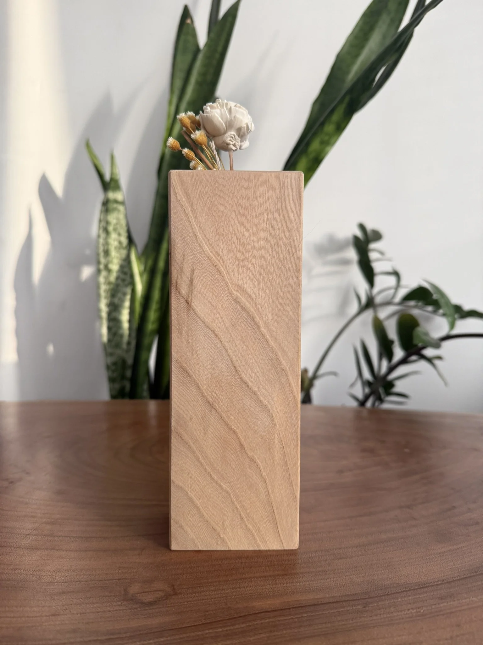 Wooden Vase