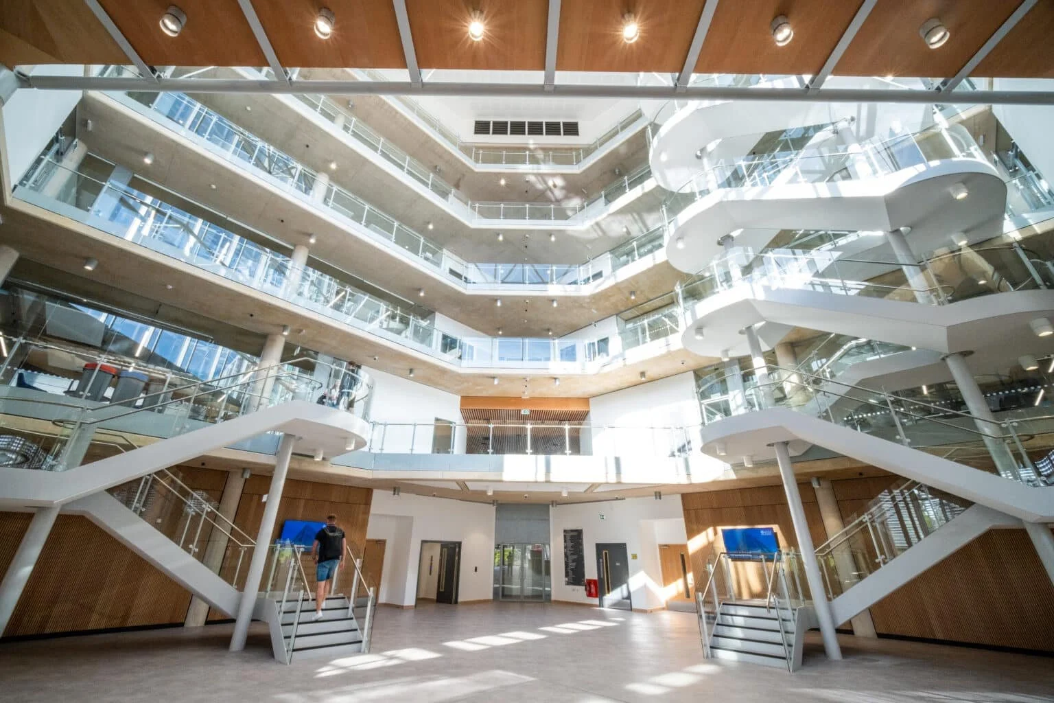 Bristol-based surveyor conducting construction site inspection