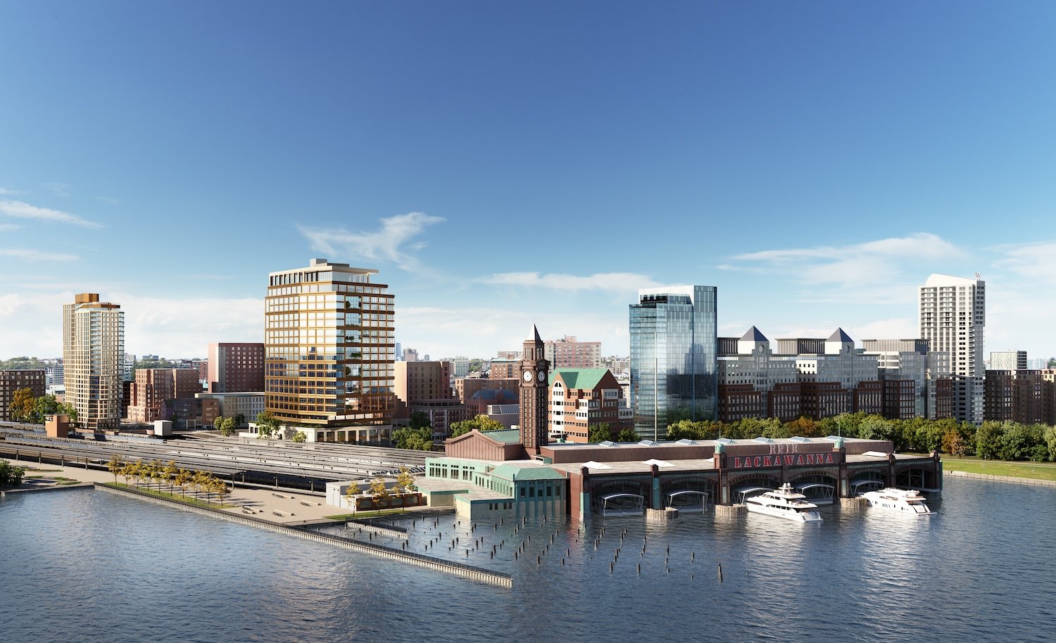Hoboken Connect Aerial Rendering
