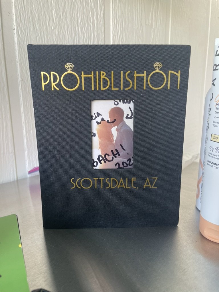 Polaroid photo album