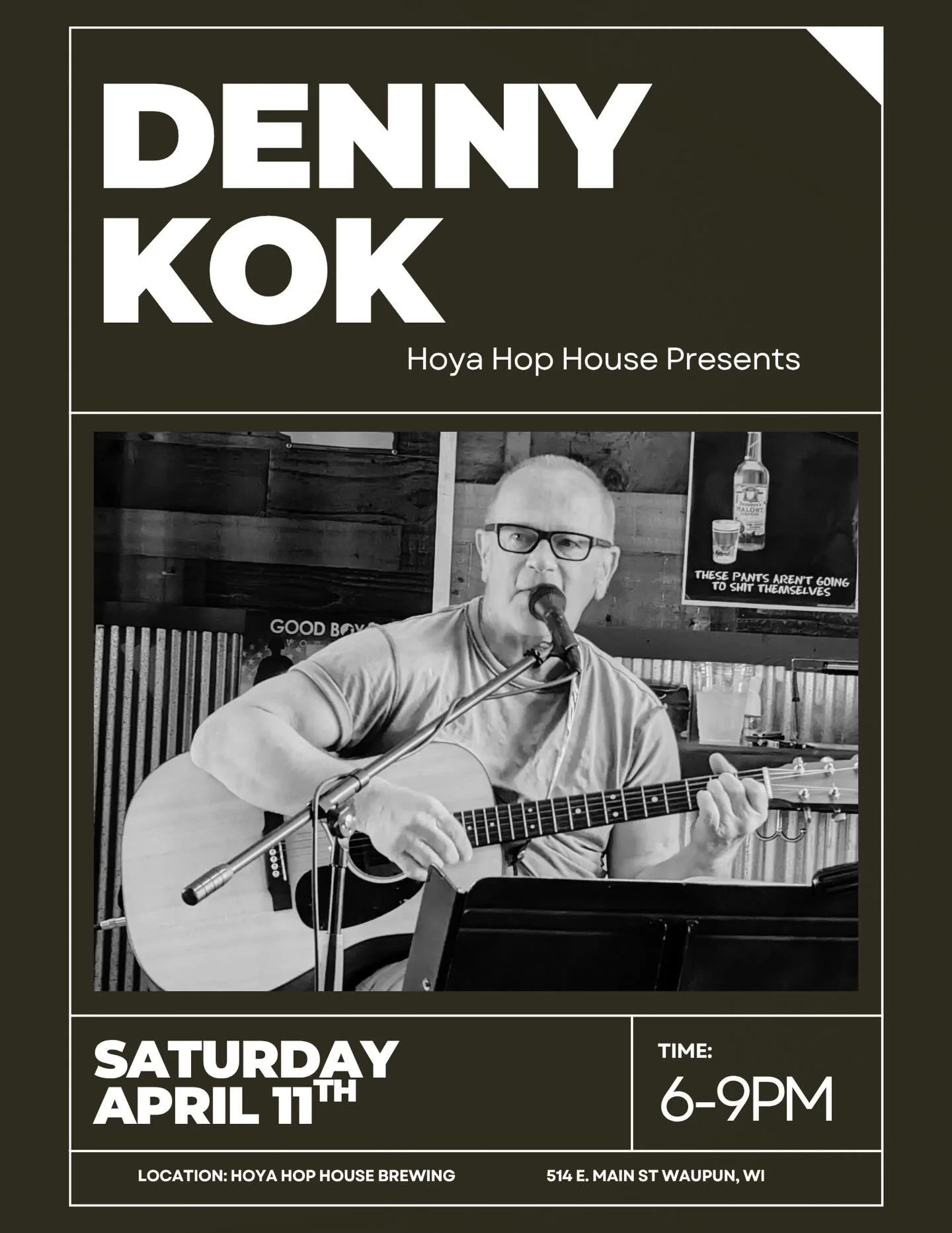 What a weekend for it ☀️
We&rsquo;ve got something special for you tonight &mdash; Denny Kok makes his Hoya debut from 6&ndash;9PM, so come show him some love and settle in with a drink and some live music 🎶

The Masters will be on all weekend, and 