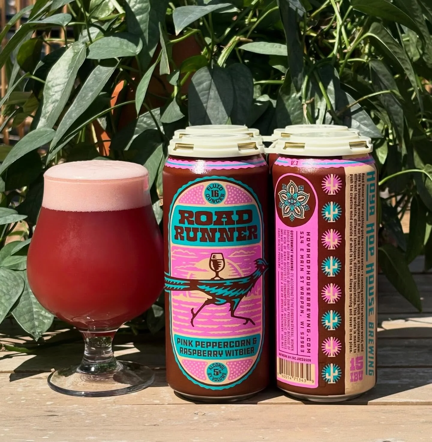 🌵NEW RELEASE🌵

Hey ya&rsquo;ll we have a new fun and exciting release for you this weekend 5/16! Meet Road Runner, a pink peppercorn raspberry witbier. Road Runner will be our exploratory series where anything and everything goes. It&rsquo;s a plat