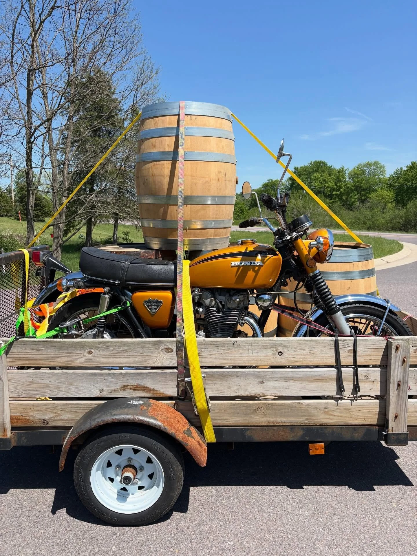 People often ask us, &ldquo;What does the brewer actually do all week?&rdquo;

Well, apparently it&rsquo;s not just brewing beer.

This week&rsquo;s activities included:
🏍️ Transporting whiskey barrels via motorcycle.

🥃 Acquiring more whiskey barr