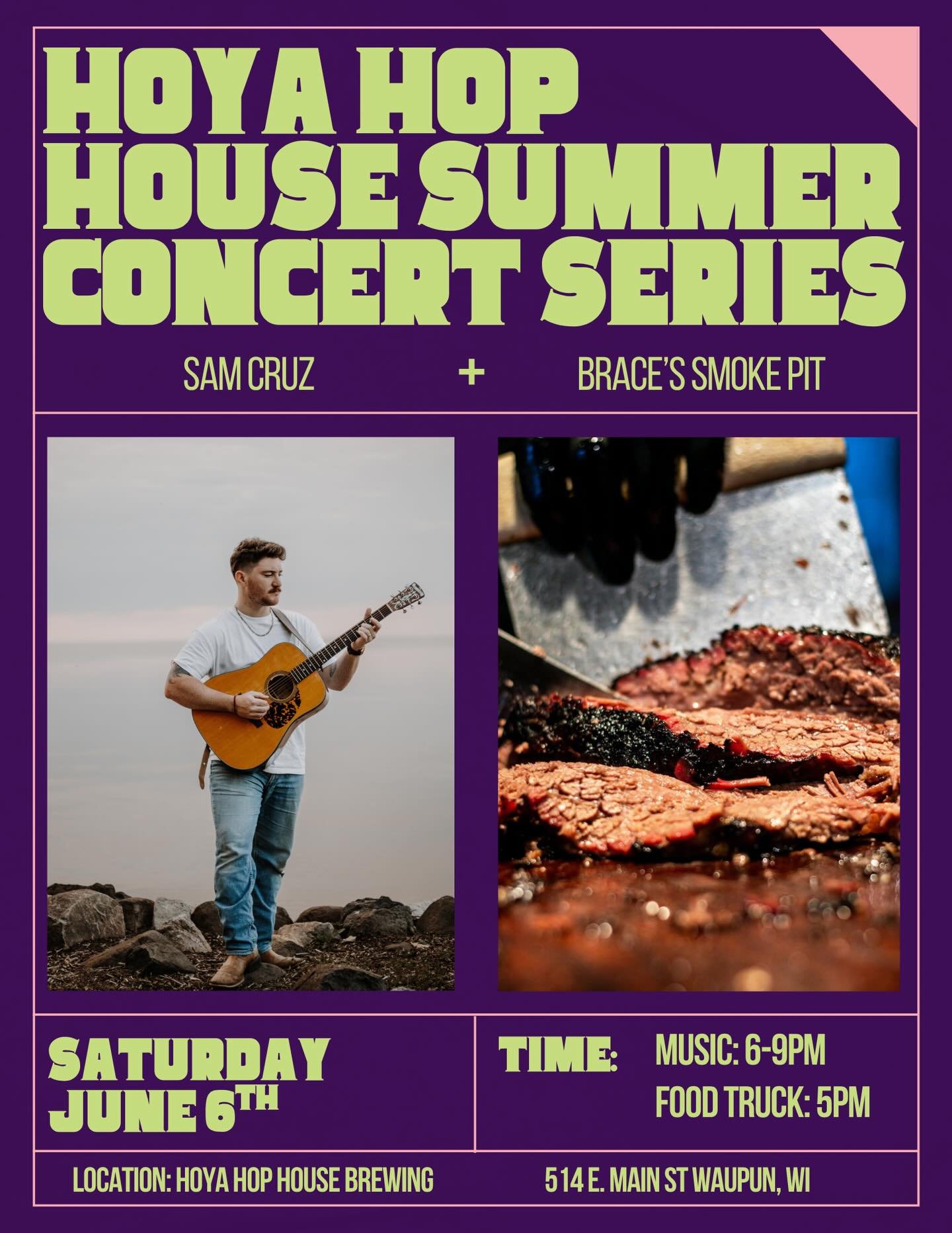 ‼️ Summer Concert Series‼️

There&rsquo;s just something about summer nights at the brewery.

Cold beer in hand. Live music in the background. Smoke rolling from the food truck. Friends gathered around the table.

Tonight we kick off our Summer Conce