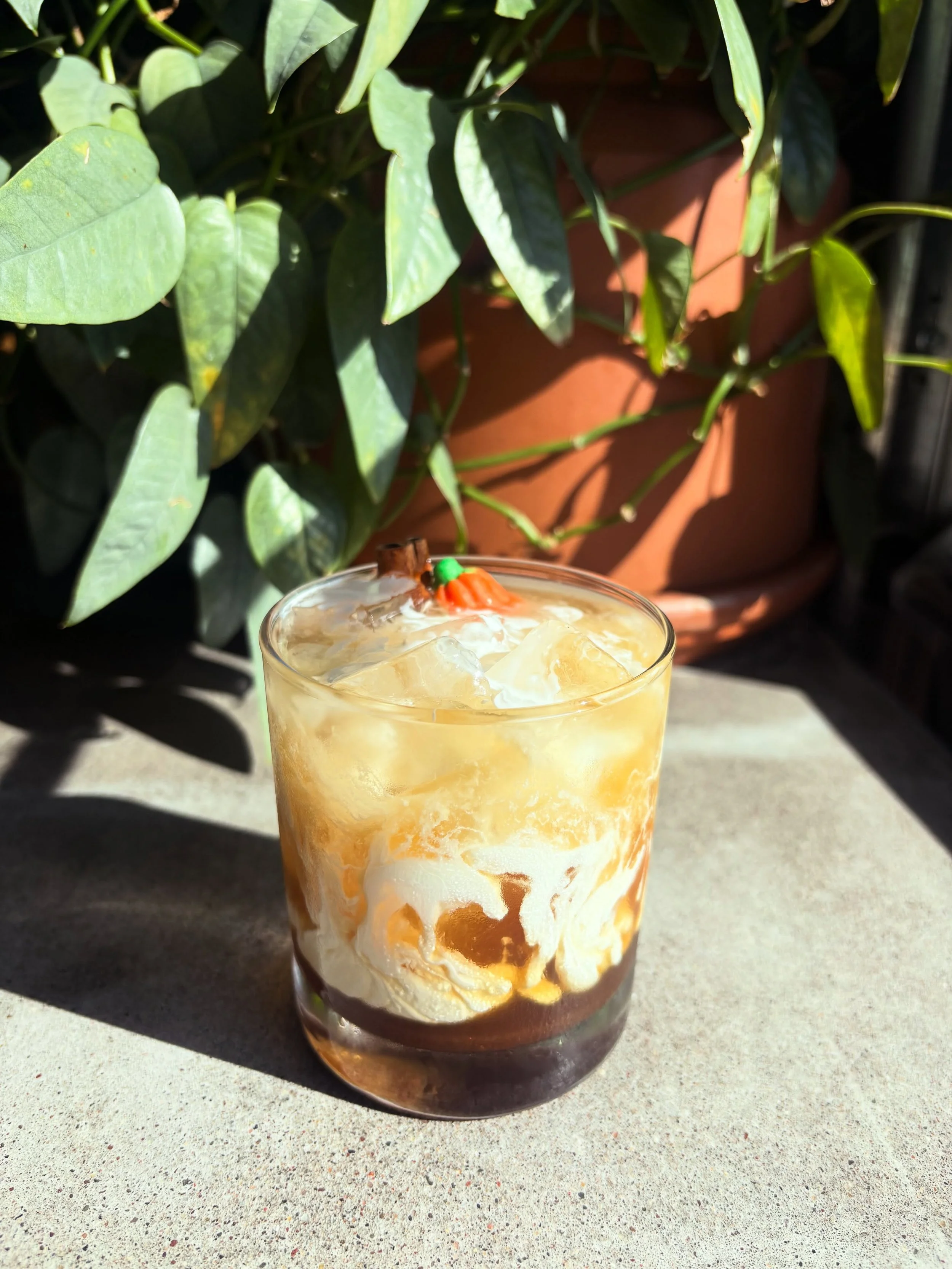 🎃THE DUDETTE🎃

Meet the 3rd and final fall cocktail being dropped this week! The Dudette was our bartender Kyle&rsquo;s first cocktail creation for the menu. He wanted to take a twist on a White Russian but make it more festive. We created a pumpki