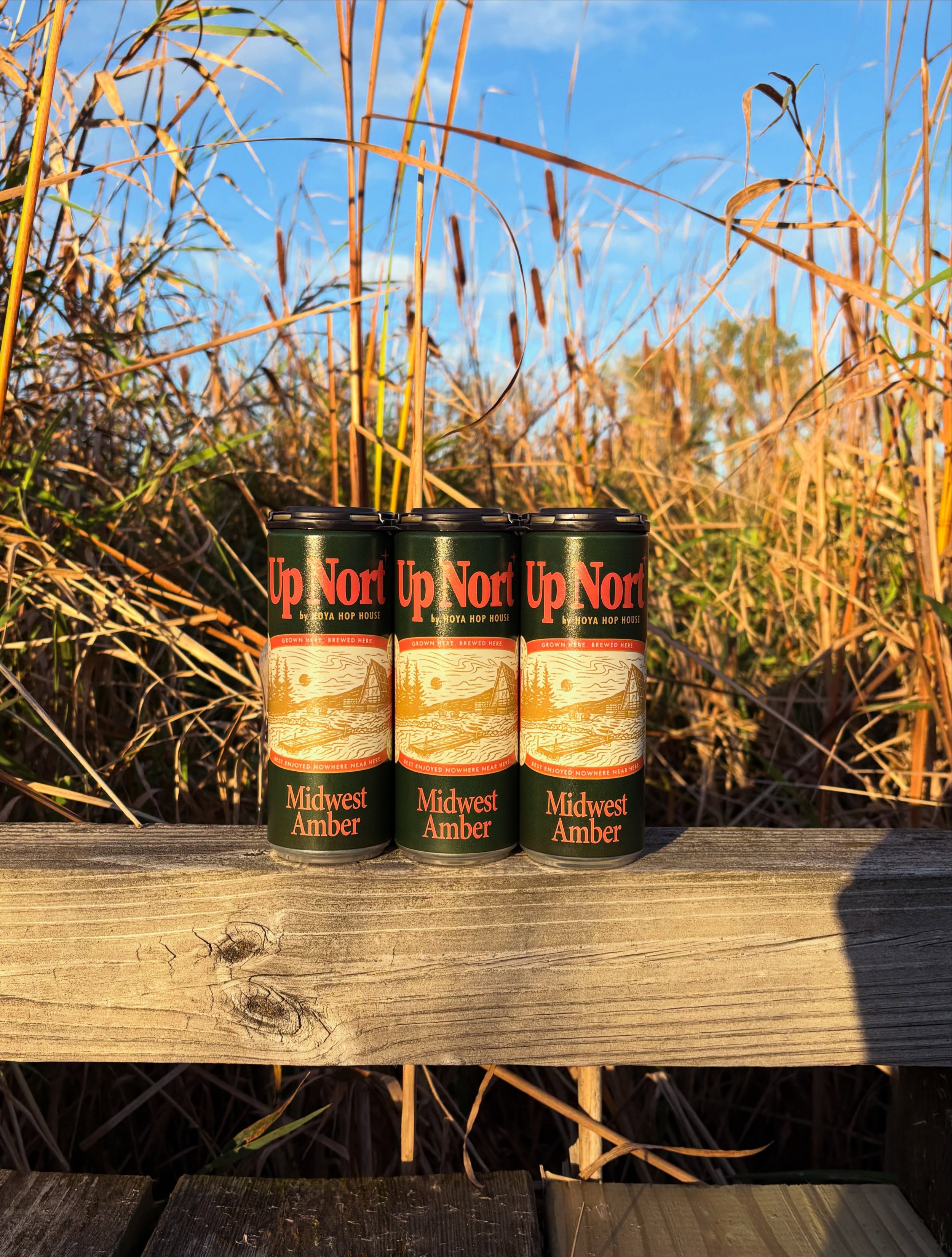 ‼️FRESH DROP‼️

We have a new flagship dropping today under the Up Nort lineup! Meet our Midwest Amber! This Amber focuses on quality ingredients sourced locally throughout the Midwest. It is crafted to be smooth, simple, and easy drinking. This Midw