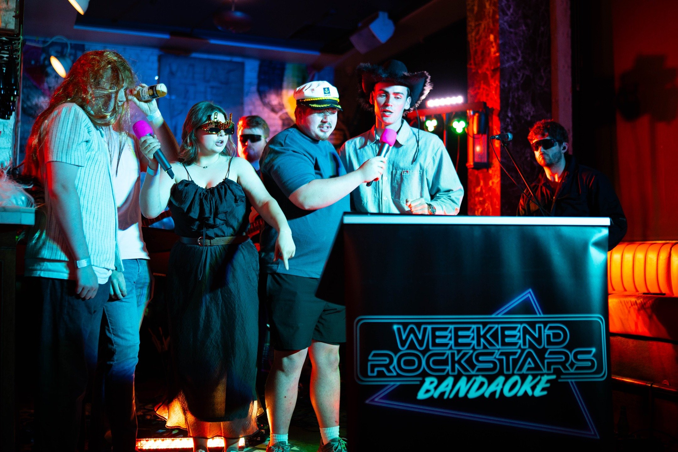 Come and join us for the most fun Karaoke has ever been. 
- A super live backing band
- On-screen scrolling lyrics
- QR code request system
- Fancy dress
- Hundreds of songs

See you on stage x

#bandaoke #livebandkaraoke #karaoke #livemusic #liveban