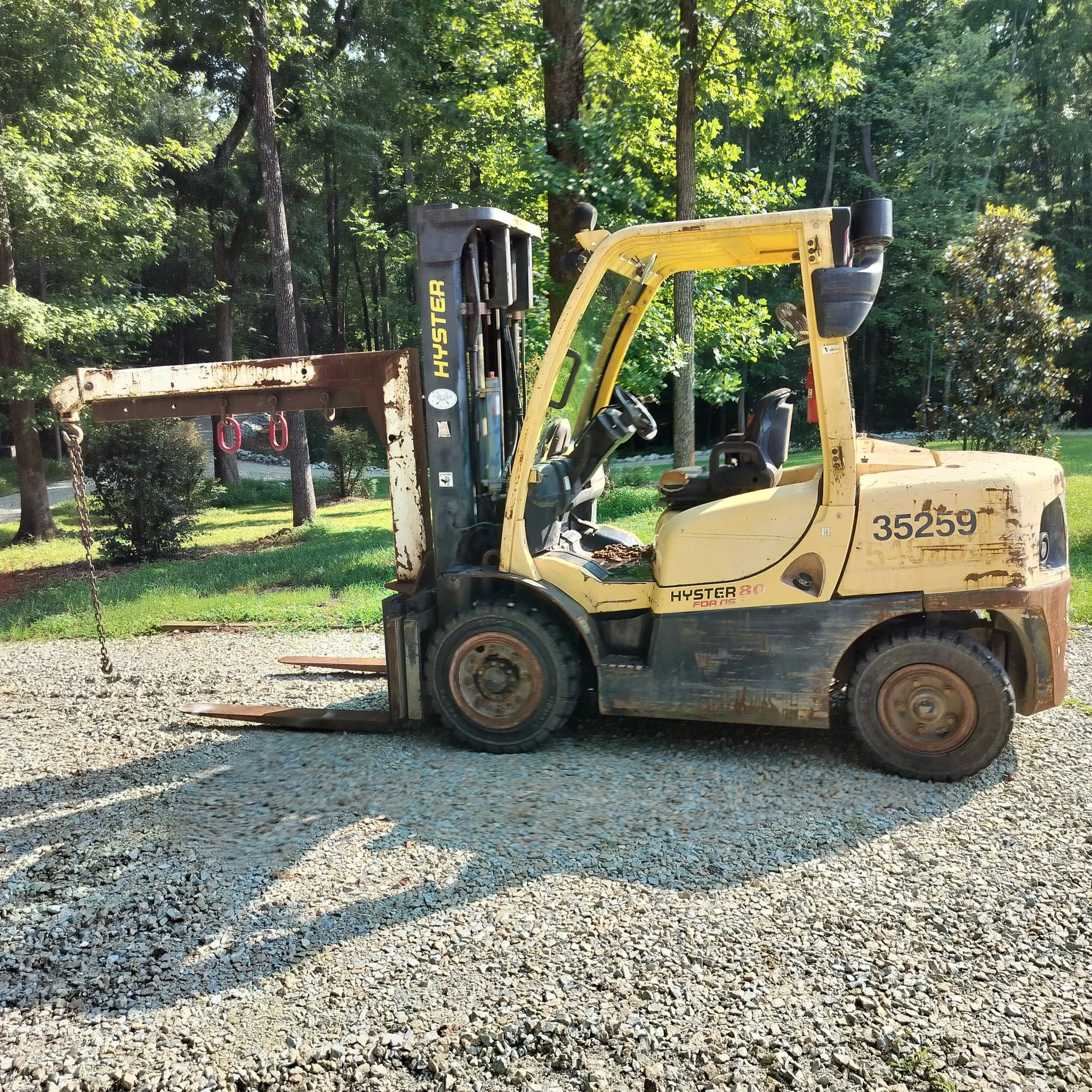Hyster 80HFT Forklift