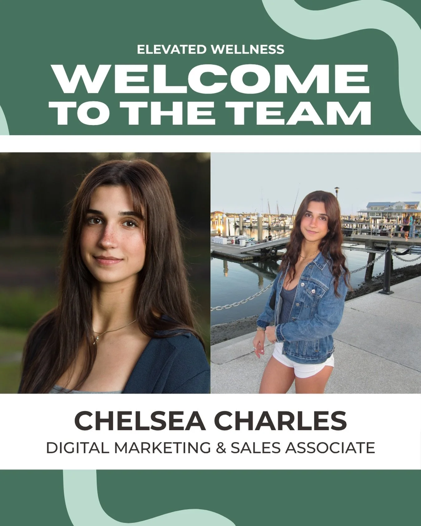 We&rsquo;re so excited to welcome Chelsea to Elevated Wellness🌿

As our Digital Marketing &amp; Sales Associate, she&rsquo;ll be supporting both our in-store experience and online presence while helping us continue to grow our community.

Be sure to