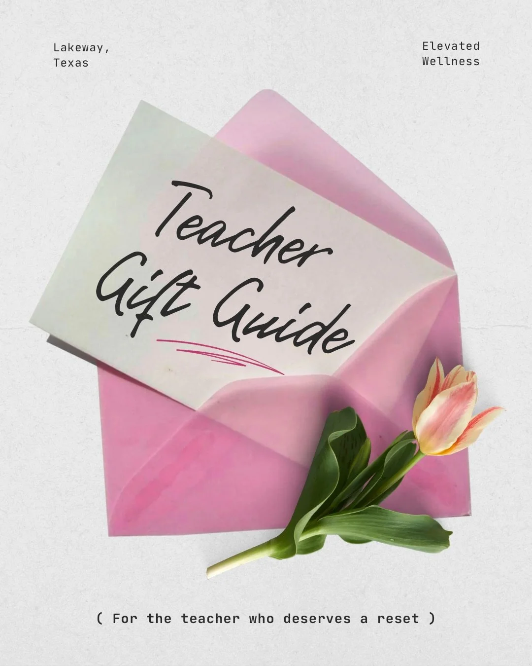 Teachers do so much for our community, and as the school year comes to an end, they deserve a little self care too 🍎✨

From thoughtful gift boxes and travel sets to wellness service gift cards, we have the perfect end of year gifts for the teachers 