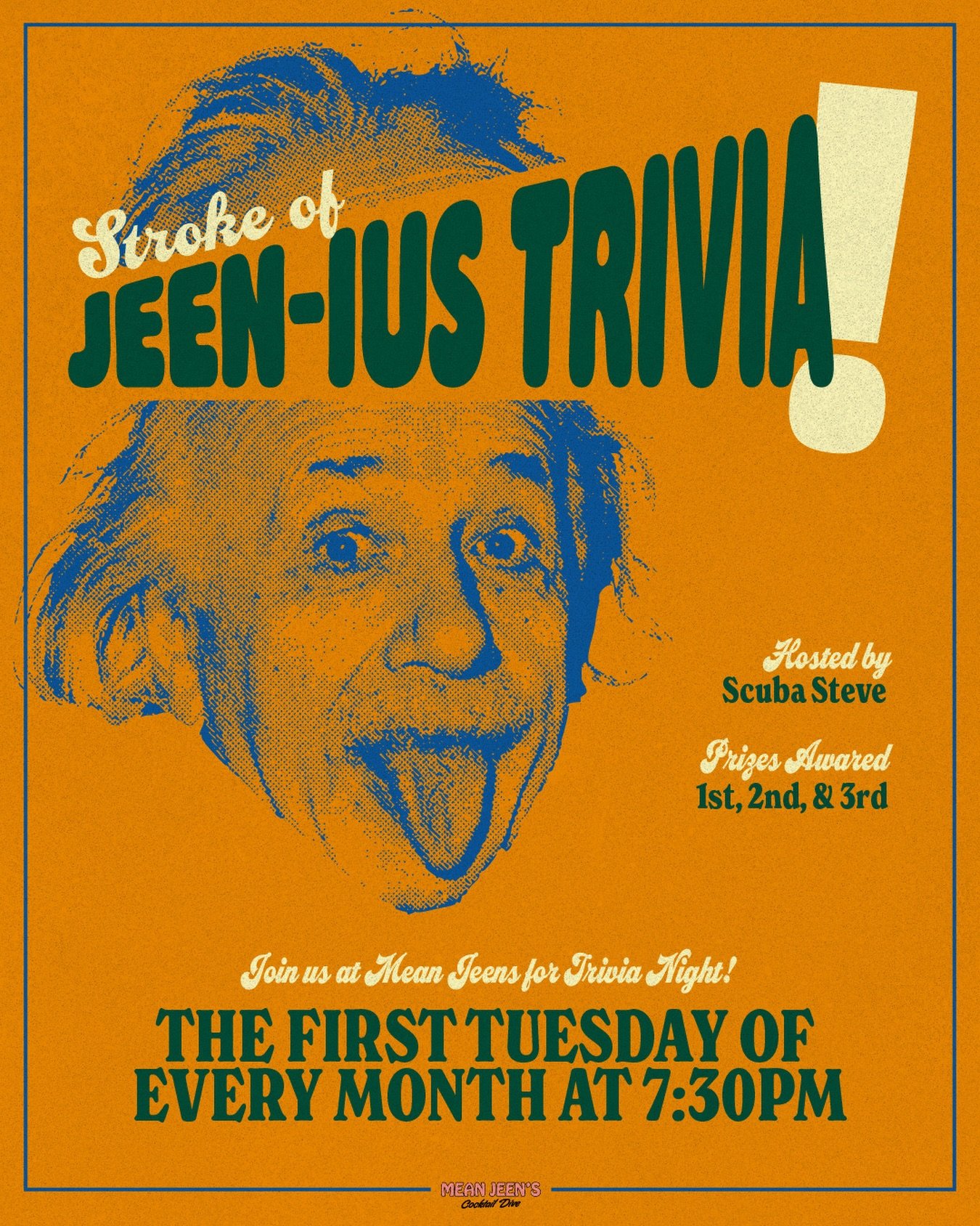 Trivia Night Shake-Up 🧠✨

Quick update! This month we&rsquo;re hosting trivia on December 9th instead of the usual first Tuesday &mdash; so mark it down and bring your crew!

Come hang, get clever, and claim bragging rights when it all goes down at 