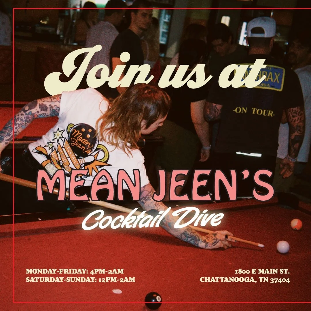 Sunday Funday at Mean Jeen&rsquo;s 🍻✨
Good drinks, easy hangs, and all the right reasons to stay awhile. Pull up and make today count.

👉 Join us at the bar.
#MeanJeens #ChattanoogaBars #ChattLife