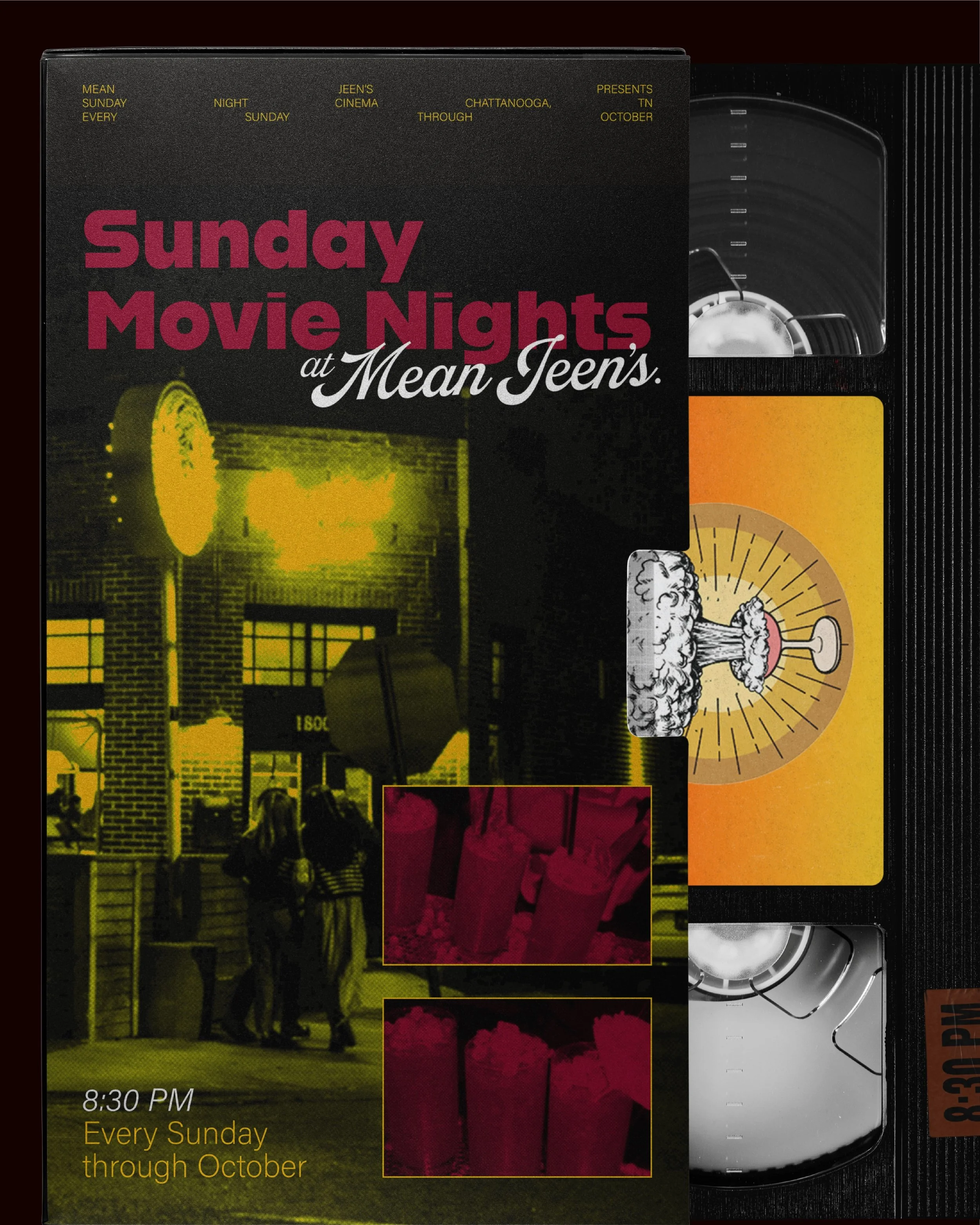 Sunday Movie Night 🎬🍿 We&rsquo;re kicking things off with The Big Lebowski this Sunday. We&rsquo;ll be playing a movie every Sunday through October, so come hang out and watch with us at Mean Jeen&rsquo;s. #MeanJeens #ChattanoogaBars #ChattanoogaEv
