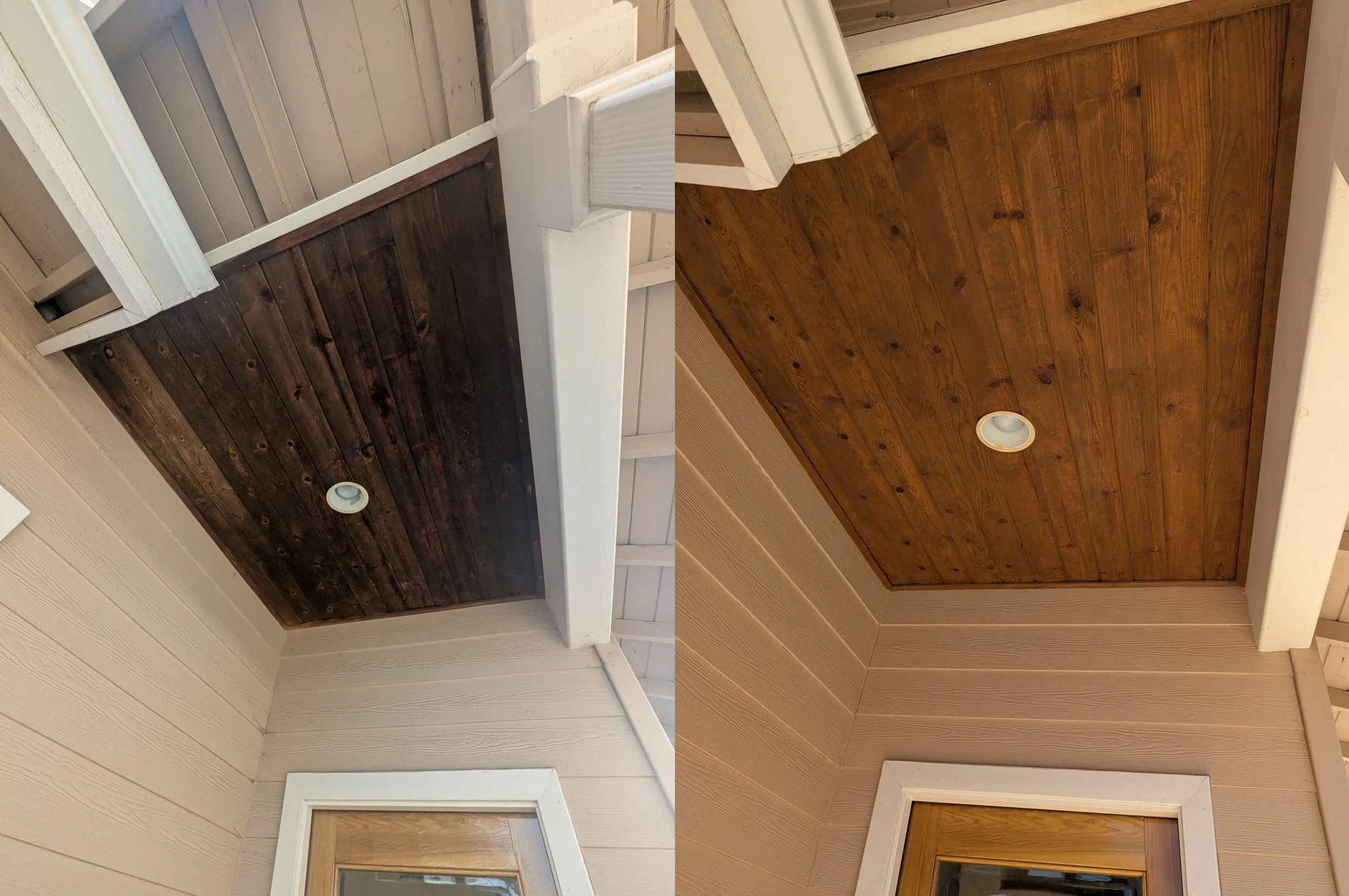 Wooden Soffit Restoration San Luis Obispo