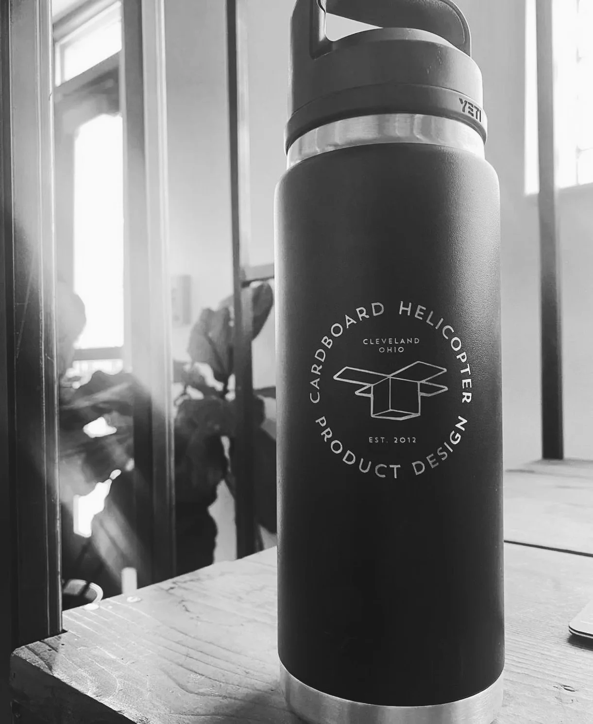 Saturday sips. #cardboardhelicopter #id #industrialdesign #invent #innovate