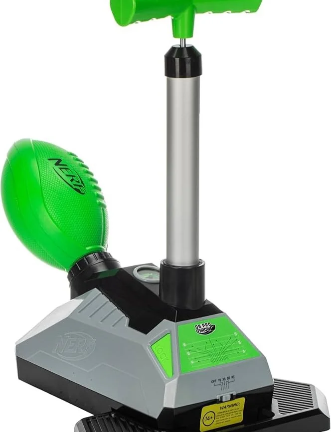 🏈 Introducing the NERF FOOTBALL PASSER: QB Pro Throw Launcher! Designed by our creative design team, we created sketches all the way to 3 cad. This thing flies far, with some serious power from that giant pump! 

This automatic QB throws perfect spi