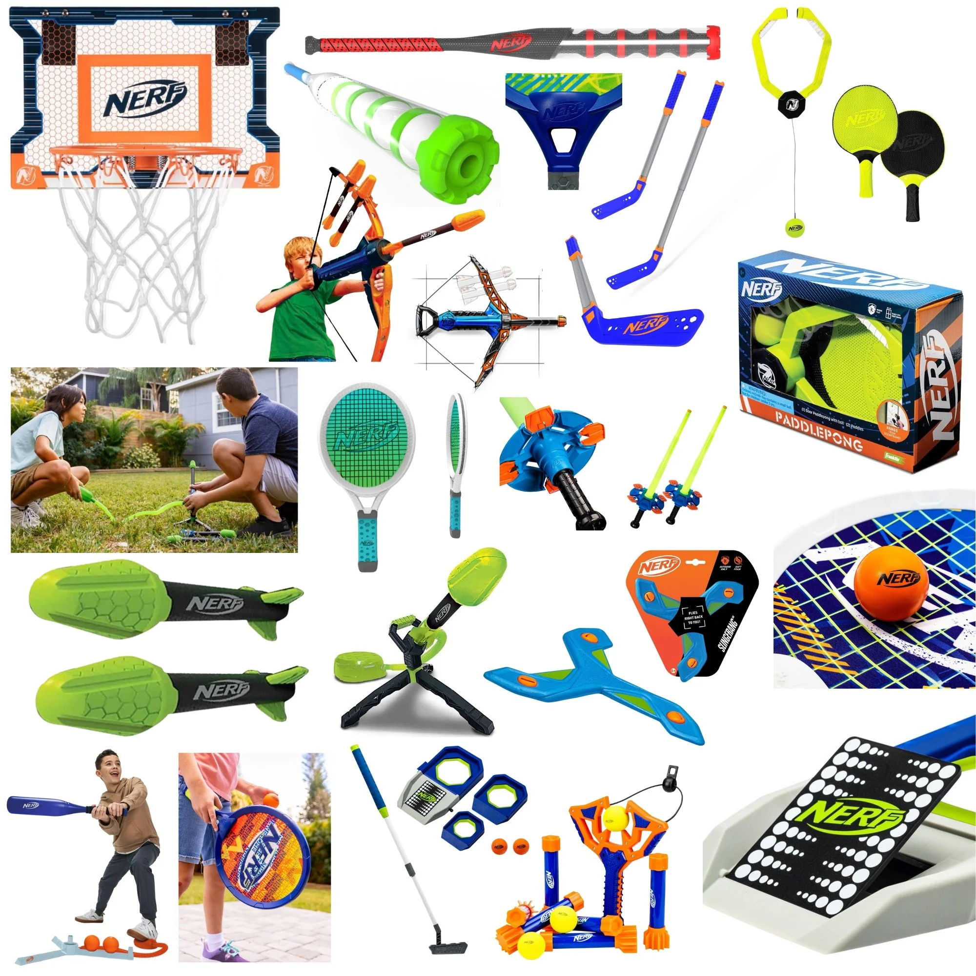NERF / Franklin Sports Toys, Games & Gear