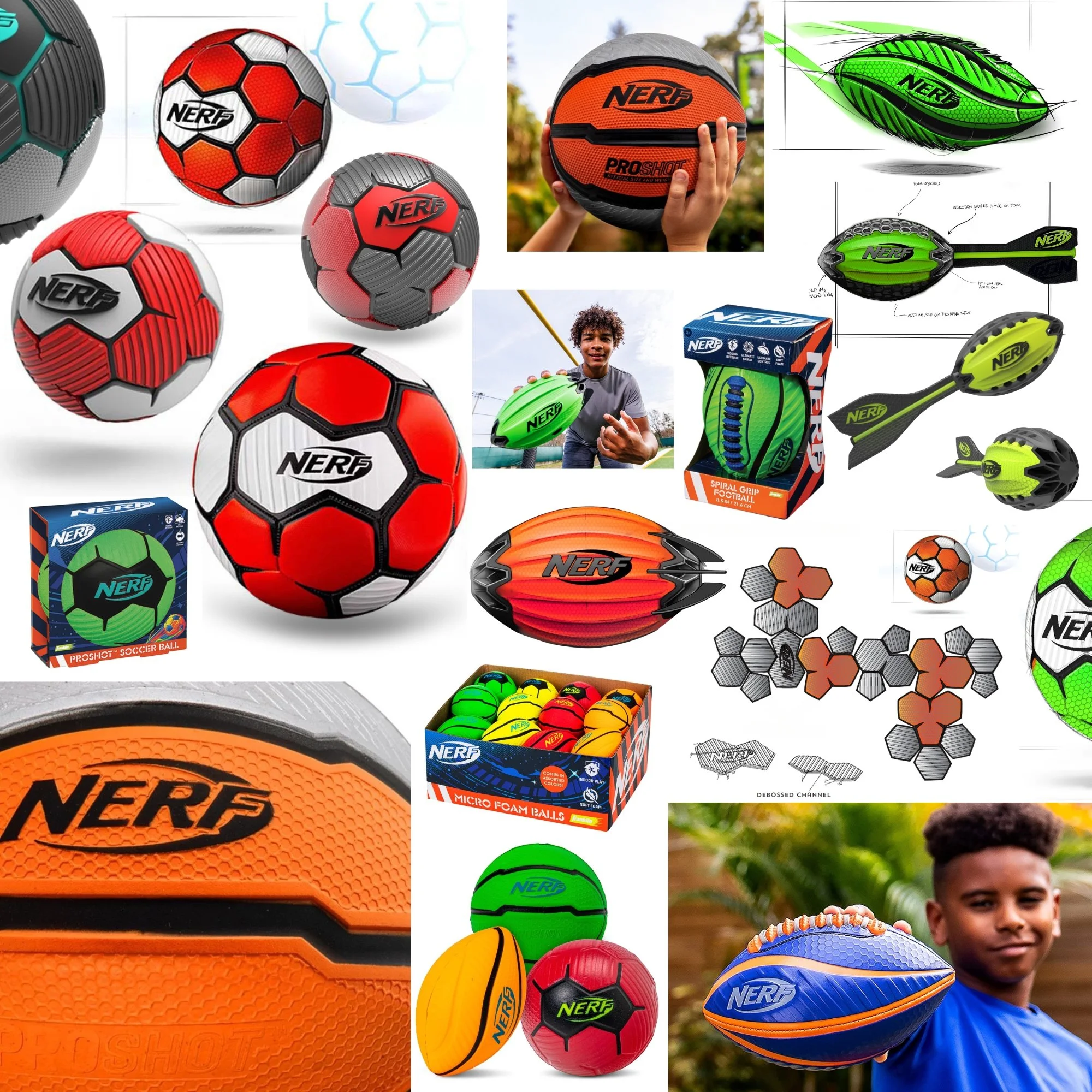 NERF/Franklin Sports Balls