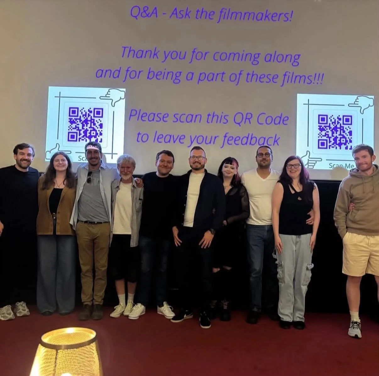 Melissa was very fortunate to attend a cast and crew screening of Pact.
