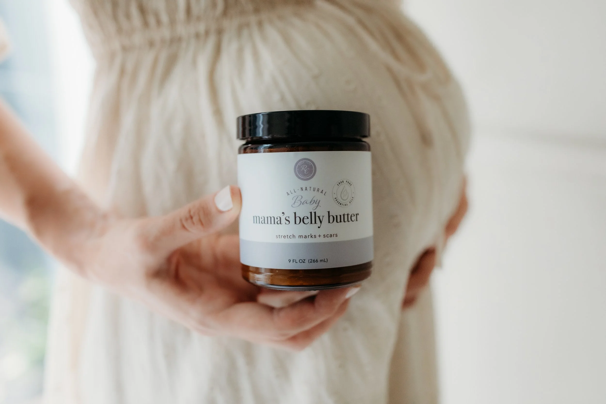 Rowe Casa Organics belly butter used by pregnant women