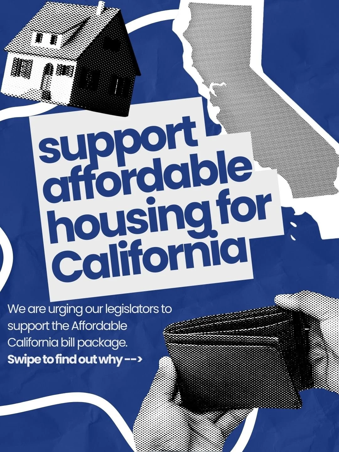 Join us in calling upon @stefani4ca to support an affordable California through policies that will make real differences in our communities!