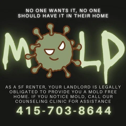 Remember your rights when it comes to mold this winter! Call our clinic for support 📞