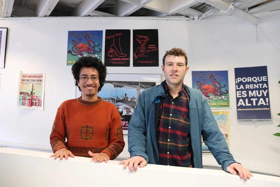 This month we are so thrilled to welcome two new members to our Spanish Language Tenant Counseling team.
Isaac and Miguel will both be joining us to educate Spanish speaking tenants about their rights across San Francisco. If you see them around the 