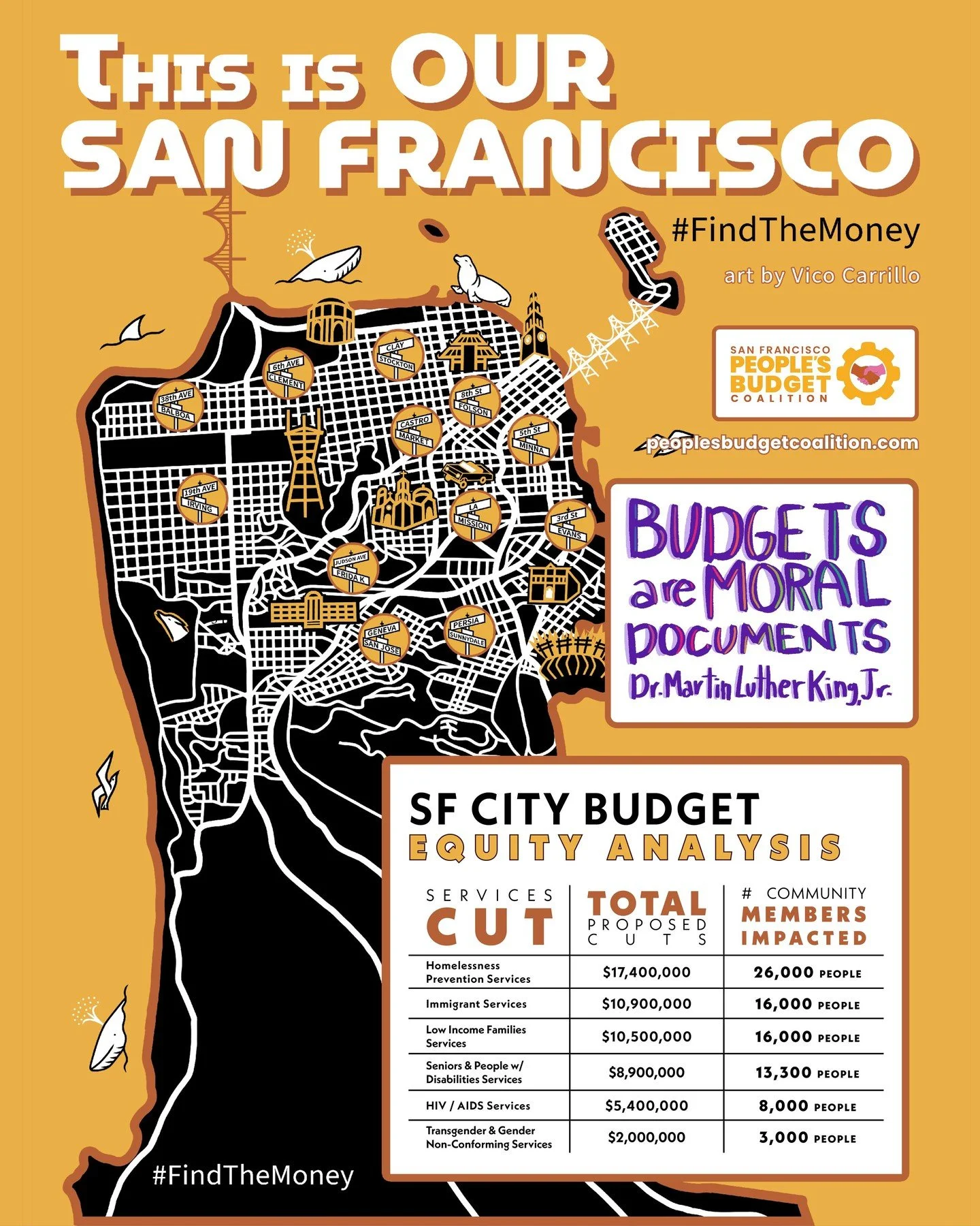 This is OUR San Francisco, and we need YOU TO JOIN the FIGHT for a San Francisco People&rsquo;s Budget! DEMAND City Hall #FindTheMoney &amp; #RestoreTheCuts be GETTING OUT &amp; VOTING JUNE 2! Get your ABSENTEE BALLOTS in EARLY to make sure they&rsqu
