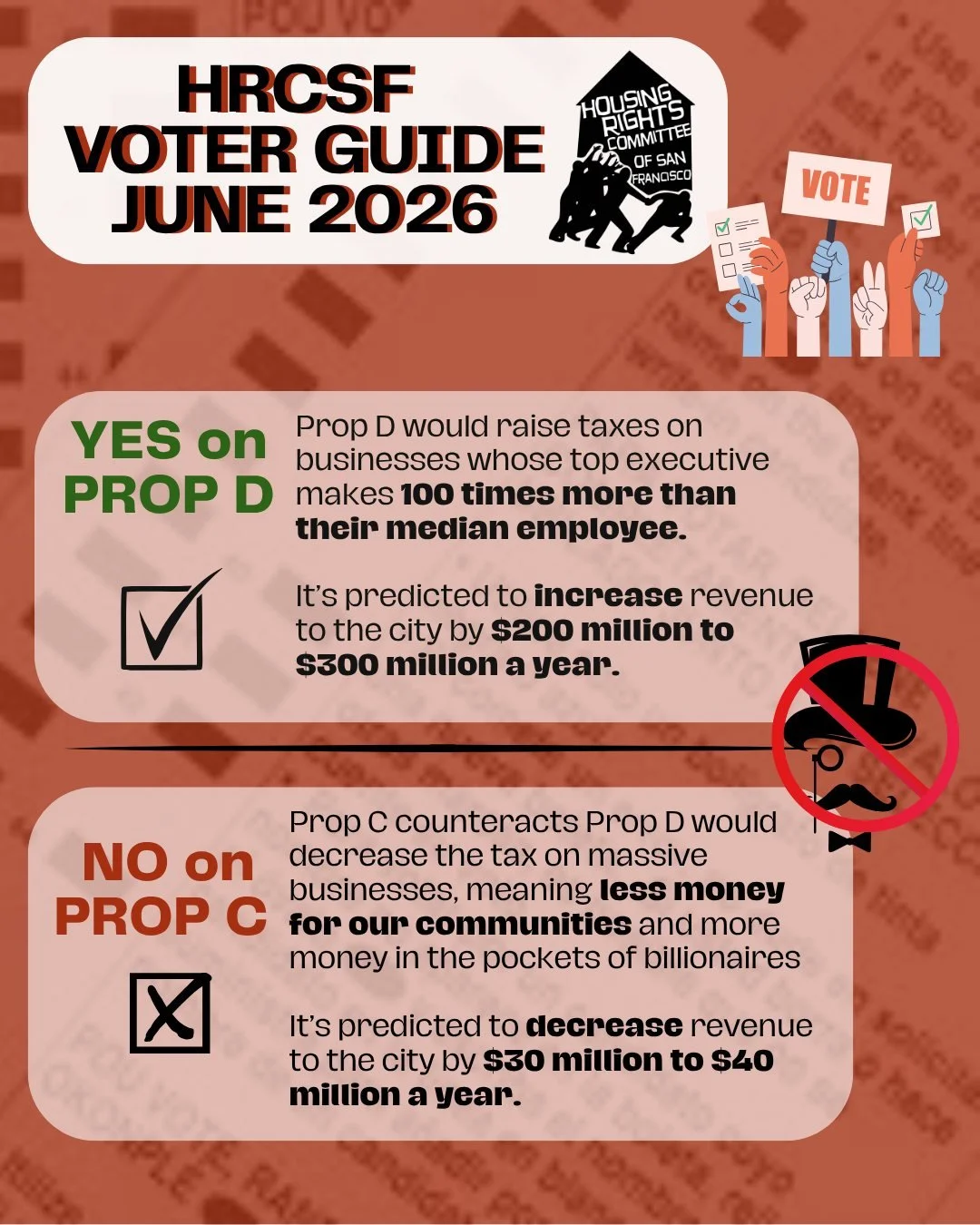 Election day is NEXT WEEK - make sure you are prepared and know what to put on your ballot. ‼️🗳️‼️