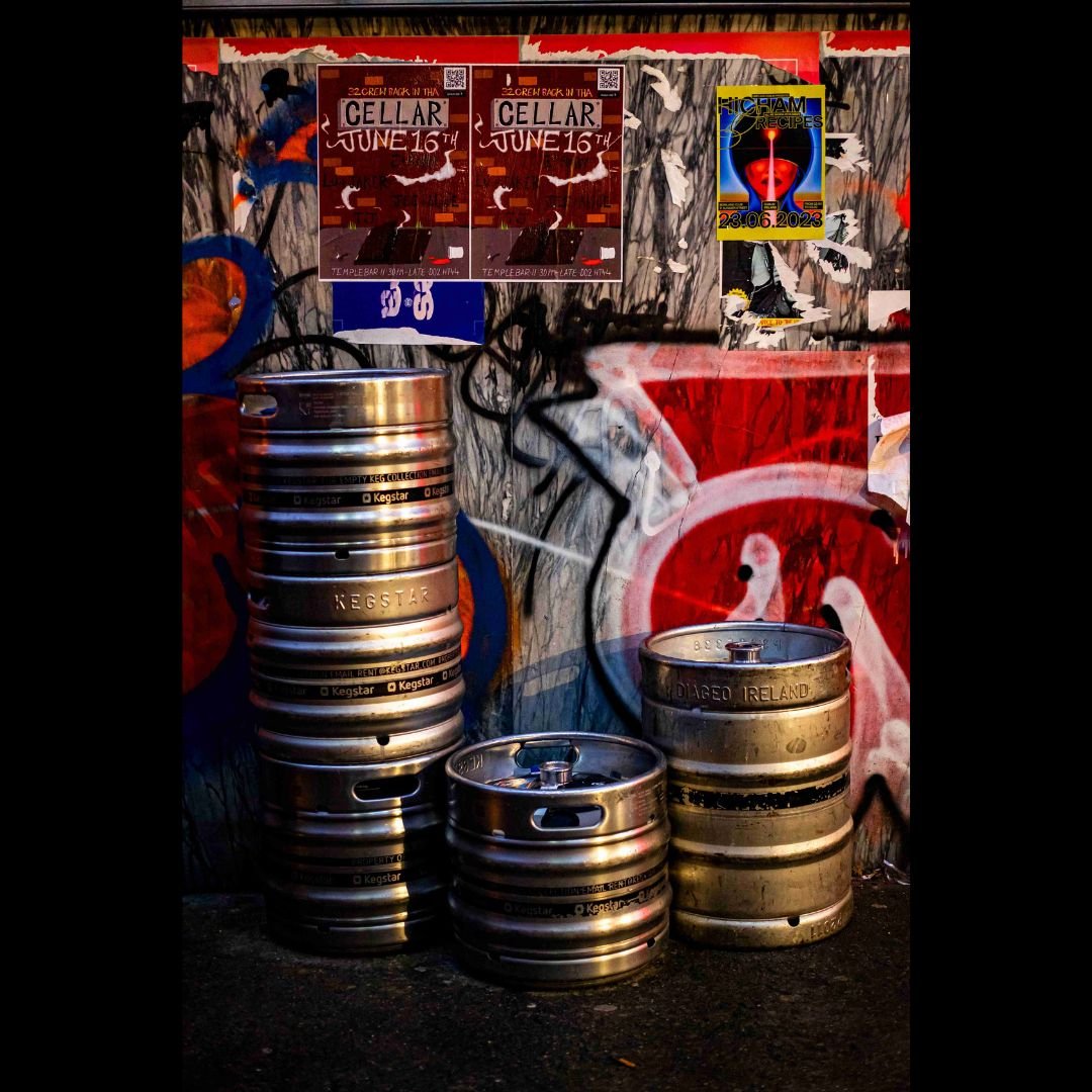 "Empty kegs"