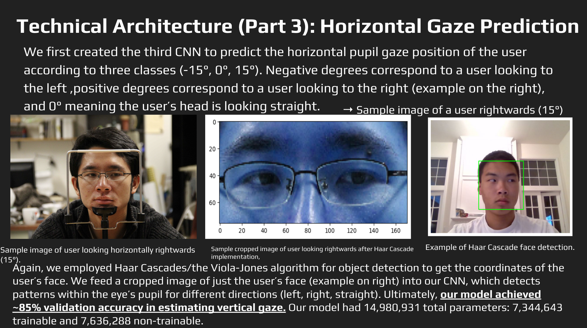 Controlling Computer with Eyes: CNN, Viola Jones, and Haar Cascades