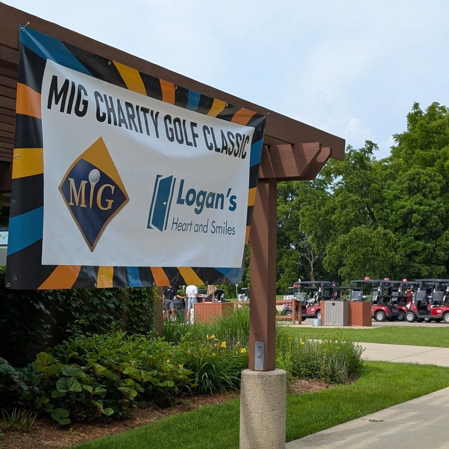 We had a beautiful day for our 11th Annual MIG Charity Golf Classic benefiting Logan's Heart &amp; Smiles! Thank you to all the sponsors, golfers, and volunteers who helped make this day a huge success. We had another sold-out year, and we couldn't b