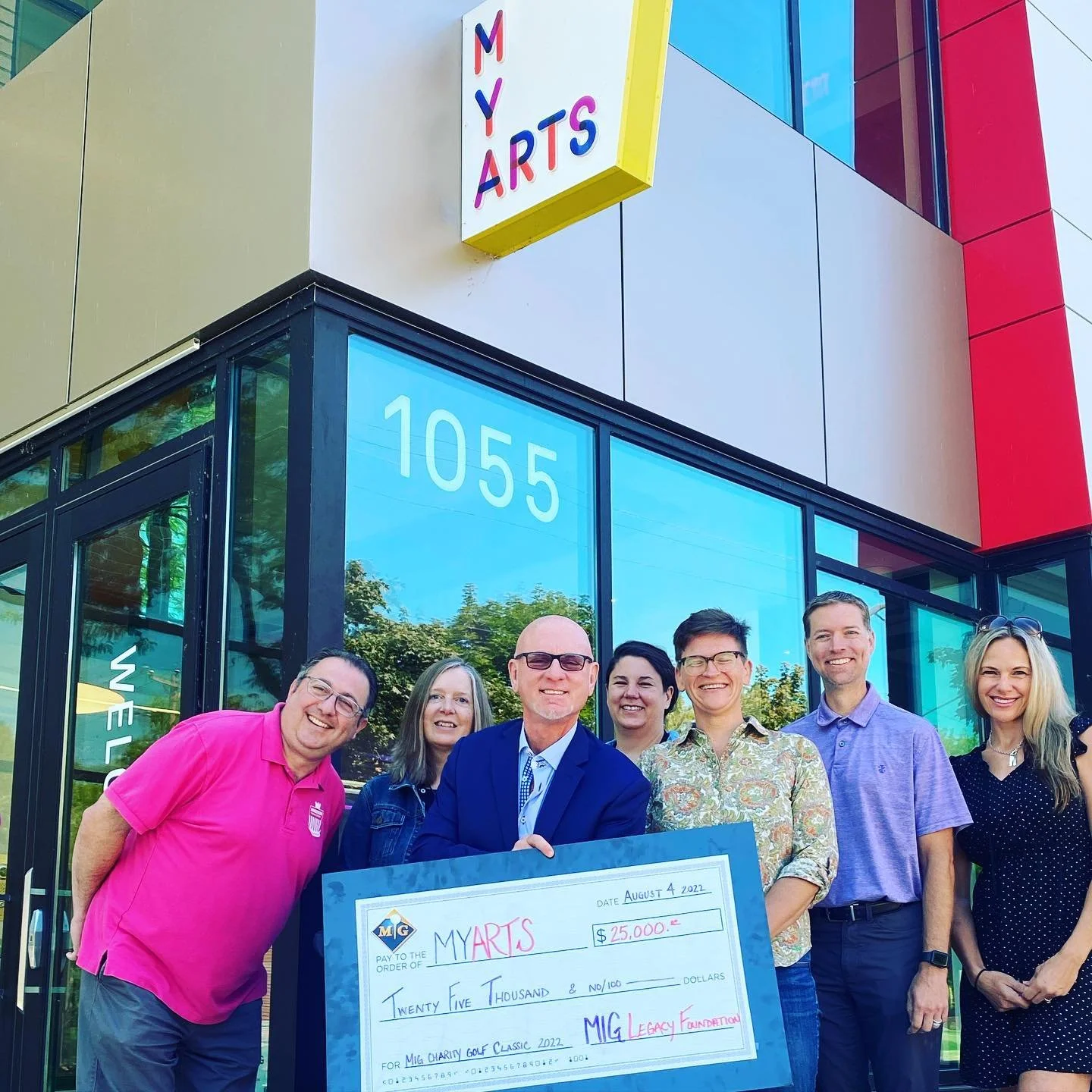 MIG was proud to present Madison Youth Arts Center with part of the proceeds from our 2022 MIG Charity Golf Classic!!We also fund our MIG Legacy Foundation so we can give back to other amazing organizations throughout the year. Community is at the he